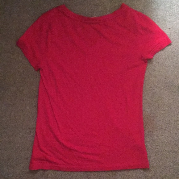 Red V-Neck - Picture 2 of 2